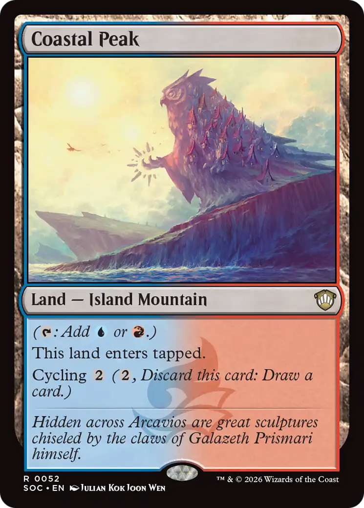 Coastal Peak [Secrets of Strixhaven Commander]