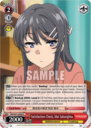 Satisfaction Check, Mai Sakurajima [Rascal Does Not Dream of a Dreaming Girl]