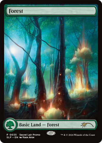 Forest (0035) [Secret Lair Showdown]