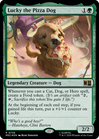 Lucky the Pizza Dog [Marvel Super Heroes Commander]