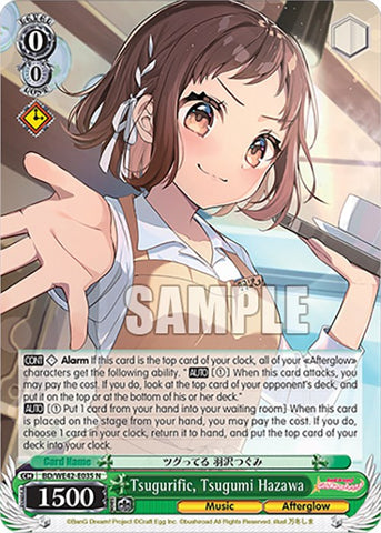 Tsugurific, Tsugumi Hazawa (BD/WE42-E035 N) [BanG Dream! Girls Band Party! Countdown Collection]