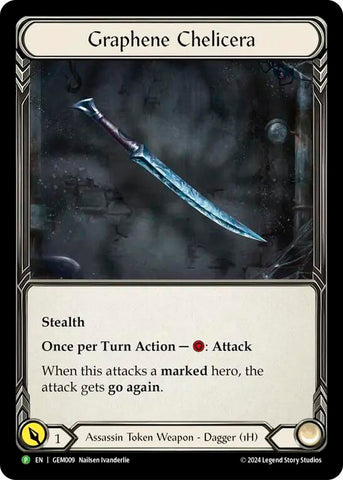 Graphene Chelicera [GEM009] (GEM Pack 1)  Cold Foil