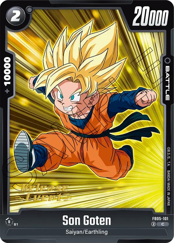 Son Goten [New Adventure Release Event Cards]