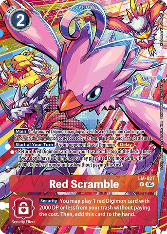 Red Scramble [LM-027] (Alternate Art) [Starter Deck: Hero of Hope]
