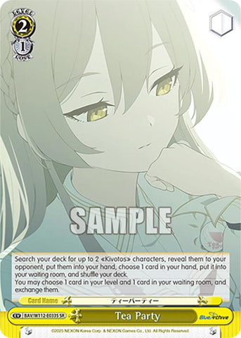 Tea Party (BAV/W112-E033S SR) [Blue Archive]