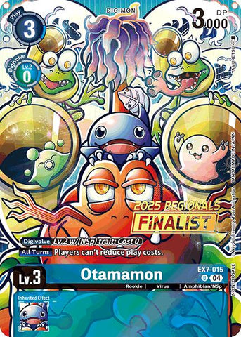 Otamamon [EX7-015] (2025 Regionals Finalist) [Digimon LIBERATOR Promos]