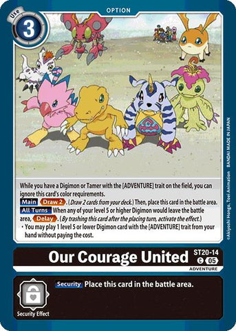 Our Courage United [ST20-14] [Starter Deck: Protector of Light]