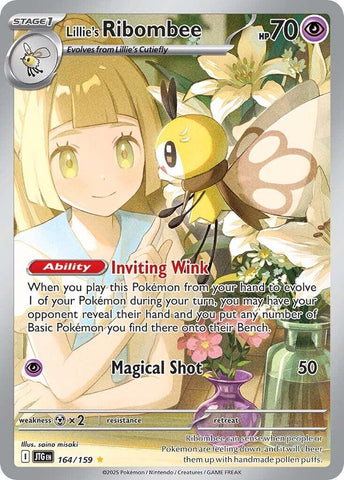 Lillie's Ribombee (164/159) [Scarlet & Violet: Journey Together]