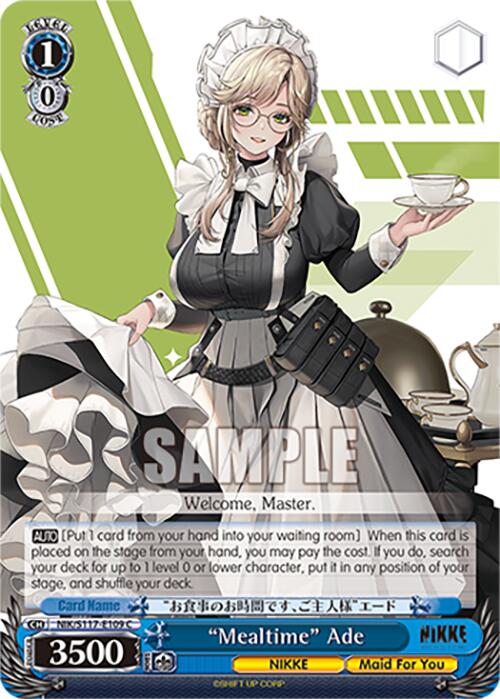 "Mealtime" Ade (NIK/S117-E109 C) [GODDESS OF VICTORY: NIKKE]