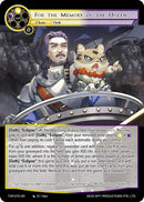 For the Memory of the Queen...! (TOP-070 SR) [Ten Oaths of Protopaterpolis' War]