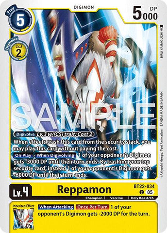 Reppamon [BT22-034] [Cyber Eden]