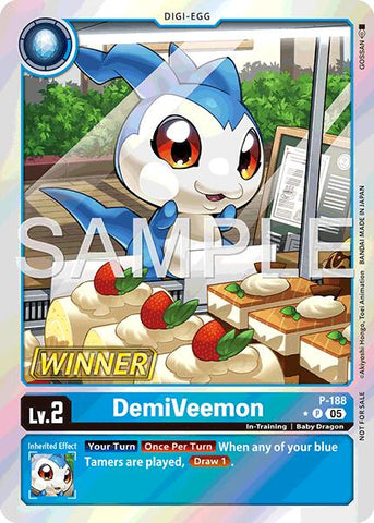 DemiVeemon [P-188] (Store Tournament 2025 Vol.3 Winner Pack) [Promotional Cards]