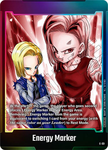 Energy Marker (E-33) [Fusion World Energy Markers]