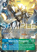 Return to the Primogenitor [BT17-097] (Regionals 25-26 Season 2 Participant) [Secret Crisis]