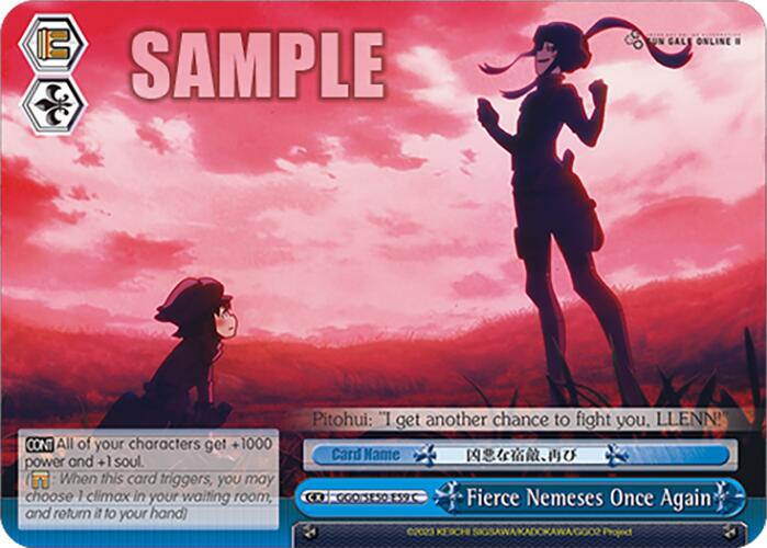 Fierce Nemeses Once Again (GGO/SE50-E59 C) [SAO Alternative–Gun Gale Online–2 Premium Booster]