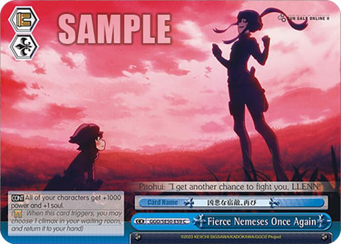 Fierce Nemeses Once Again (GGO/SE50-E59 C) [SAO Alternative–Gun Gale Online–2 Premium Booster]