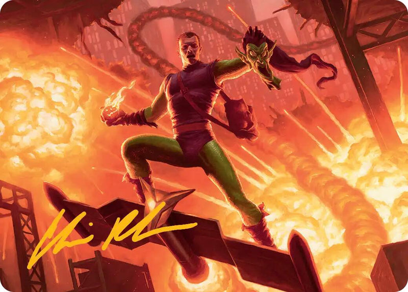 Green Goblin, Revenant Art Card (Gold-Stamped Signature) [Marvel's Spider-Man Art Series]