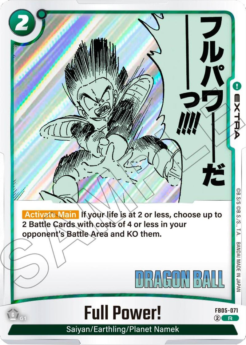 Full Power! [Manga Booster 02]