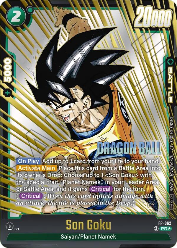 Son Goku (FP-062) (Release Event Winner) [Fusion World Promotion Cards]