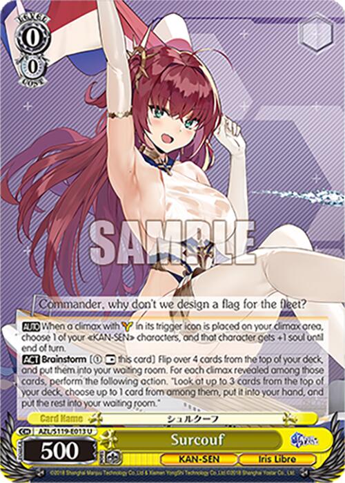 Surcouf (AZL/S119-E013 U) [Azur Lane Vol. 2]