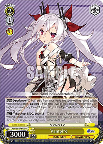 Vampire (AZL/S119-E027 C) [Azur Lane Vol. 2]