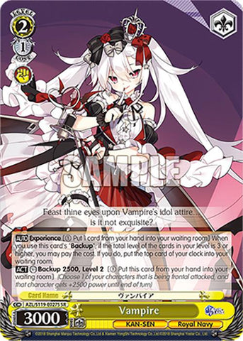 Vampire (AZL/S119-E027S SR) [Azur Lane Vol. 2]