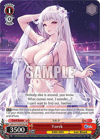 Yorck (AZL/S119-E078S SR) [Azur Lane Vol. 2]