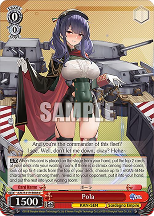 Pola (AZL/S119-E088 C) [Azur Lane Vol. 2]