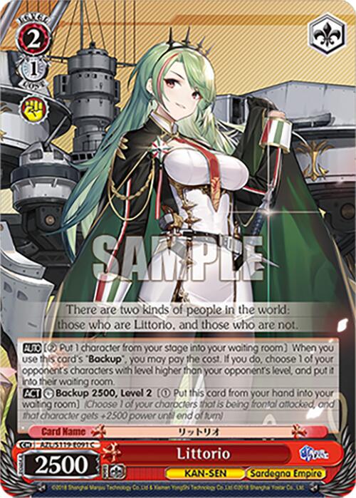 Littorio (AZL/S119-E091 C) [Azur Lane Vol. 2]