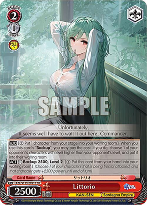 Littorio (AZL/S119-E091S SR) [Azur Lane Vol. 2]