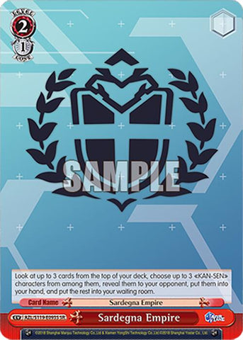 Sardegna Empire (AZL/S119-E093S SR) [Azur Lane Vol. 2]