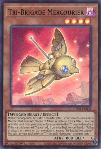 Tri-Brigade Mercourier [CH01-EN008] Ultra Rare