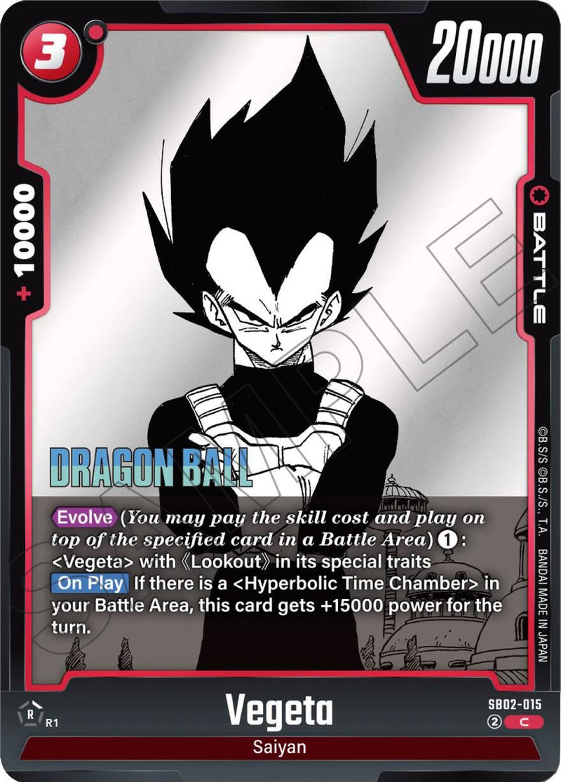 Vegeta (SB02-015) [Manga Booster 02]