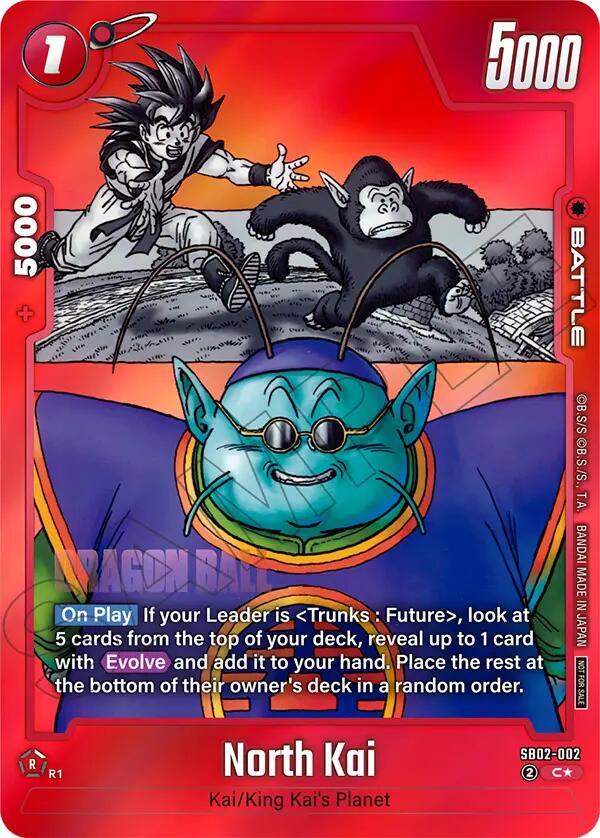 North Kai (SB02-002) (Limited Pack MANGA Version 02) [Fusion World Promotion Cards]