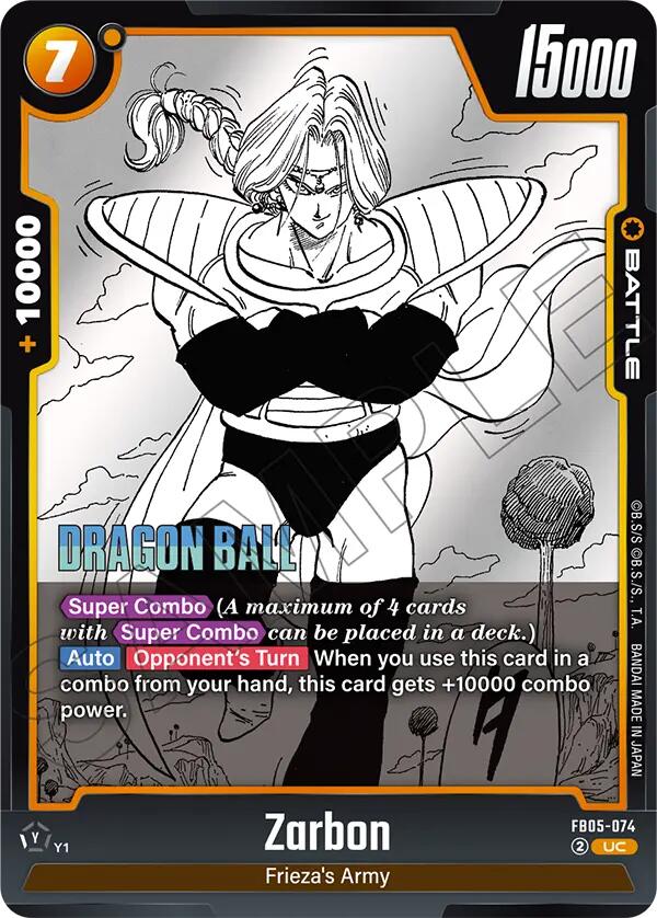 Zarbon (FB05-074) [Manga Booster 02]