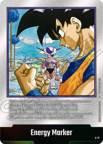 Energy Marker (E-77) [Fusion World Energy Markers]