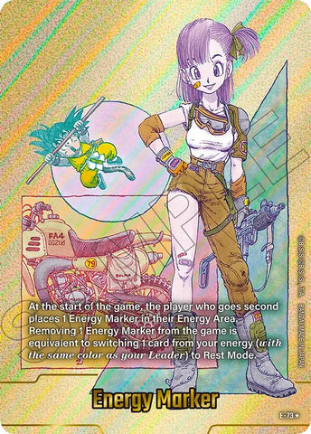 Energy Marker (E-73) (Gold) [Fusion World Energy Markers]