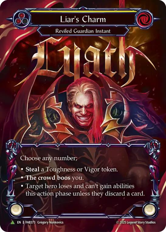 Liar's Charm [FAB373] (Promo)  Cold Foil