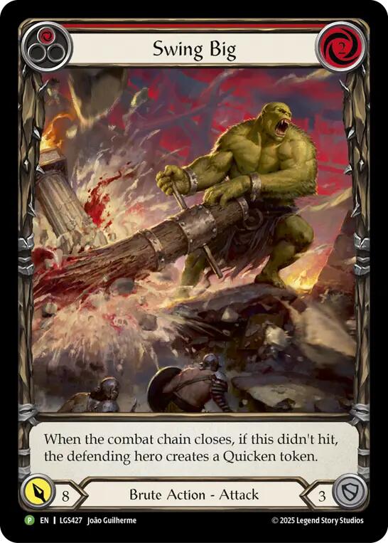 Swing Big (Extended Art) [LGS427] (Promo)  Rainbow Foil