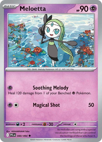 Meloetta (040/094) [Mega Evolution: Phantasmal Flames]