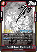 Son Gohan : Childhood (SB02-007) [Manga Booster 02 Release Event Cards]