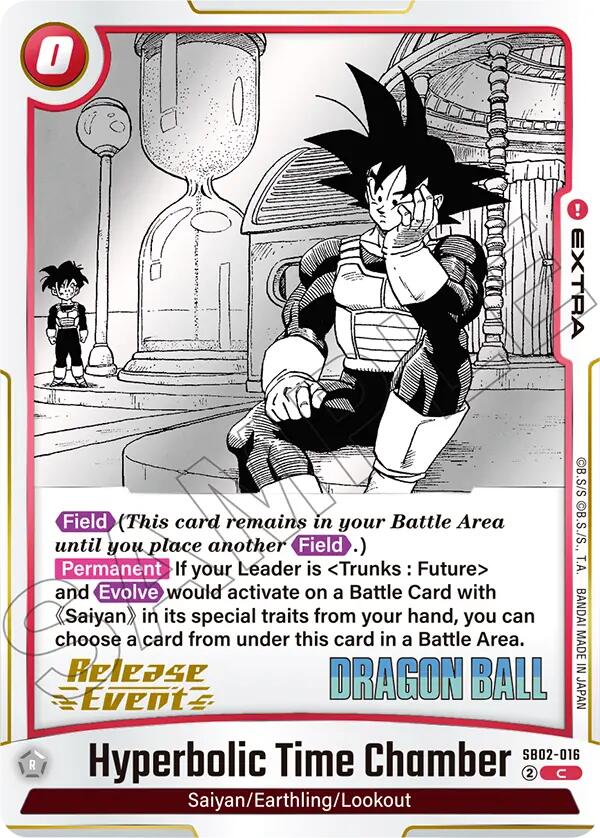 Hyperbolic Time Chamber [Manga Booster 02 Release Event Cards]