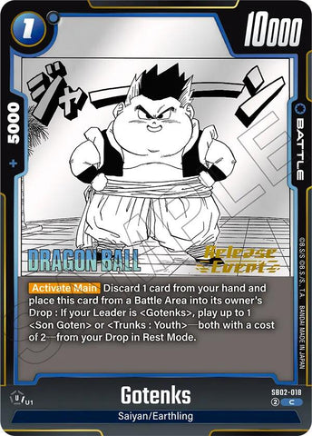 Gotenks (SB02-018) [Manga Booster 02 Release Event Cards]