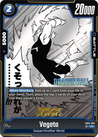 Vegeta (FB05-039) [Manga Booster 02 Release Event Cards]