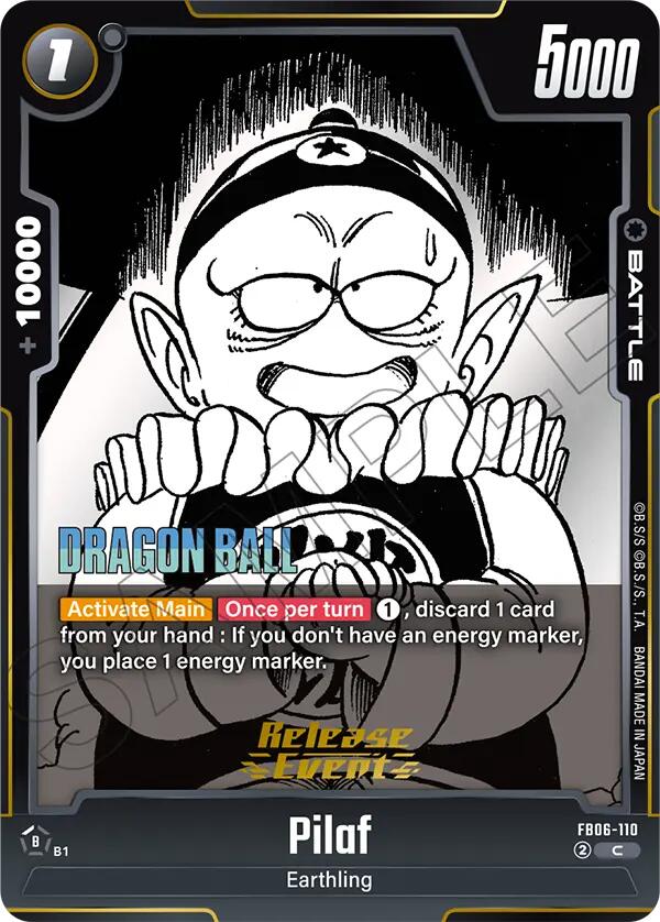 Pilaf [Manga Booster 02 Release Event Cards]