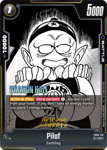 Pilaf [Manga Booster 02 Release Event Cards]