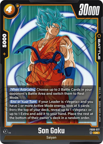 Son Goku (FB08-077) [Saiyan's Pride]
