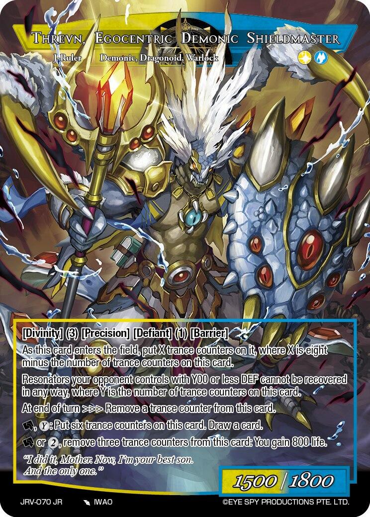 Threvn Egocentric Demonic Shieldmaster (JRV-070 JR) [Journey to Ravidra]