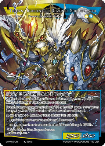 Threvn Egocentric Demonic Shieldmaster (JRV-070 JR) [Journey to Ravidra]