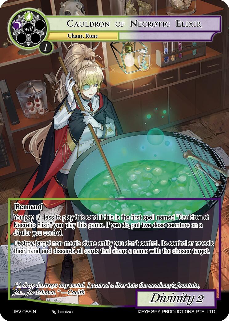 Cauldron of Necrotic Elixir (JRV-085 N) [Journey to Ravidra]